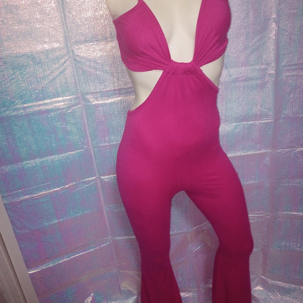MAGIA USA Small Magenta Jumpsuit